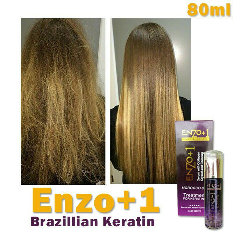 Enzo 1 Brazilian Keratin Hair Serum with collagen crystals