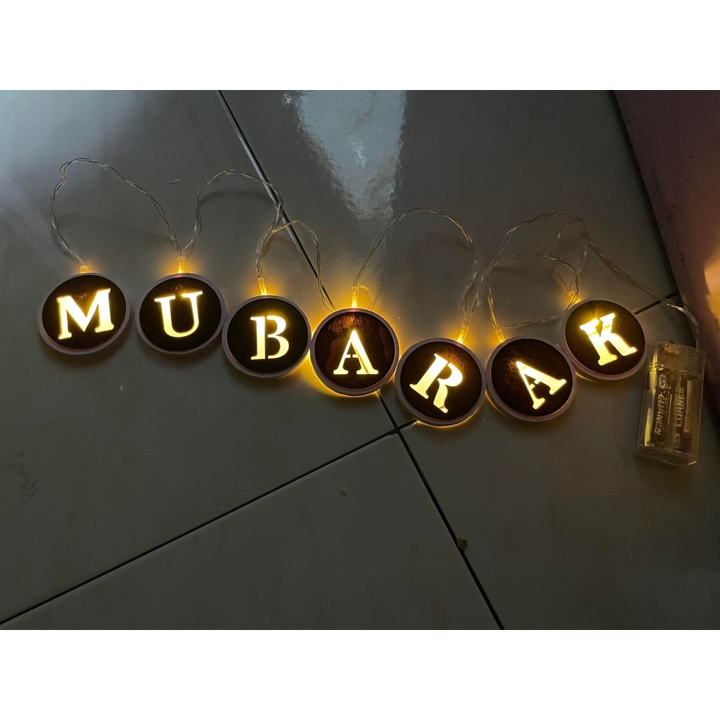 LAMPU HIASAN bilik ruang tamu hari raya warm color / 5 colour pendent