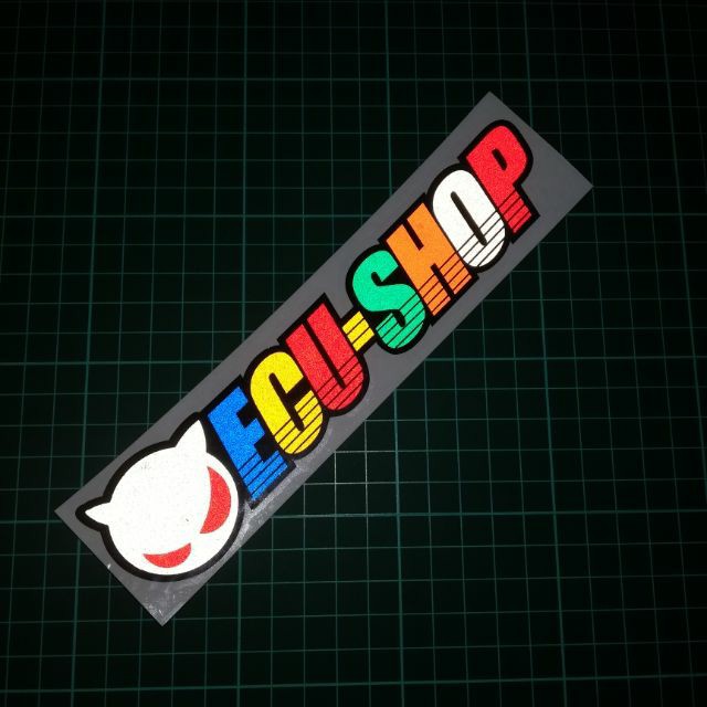 Sticker ECU shop (reflection) | Shopee Malaysia
