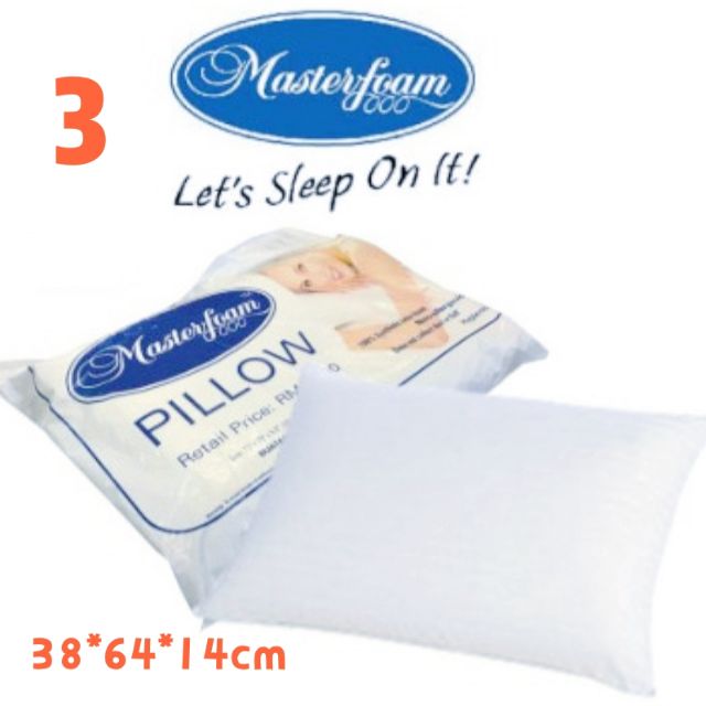 Masterfoam pillow on sale