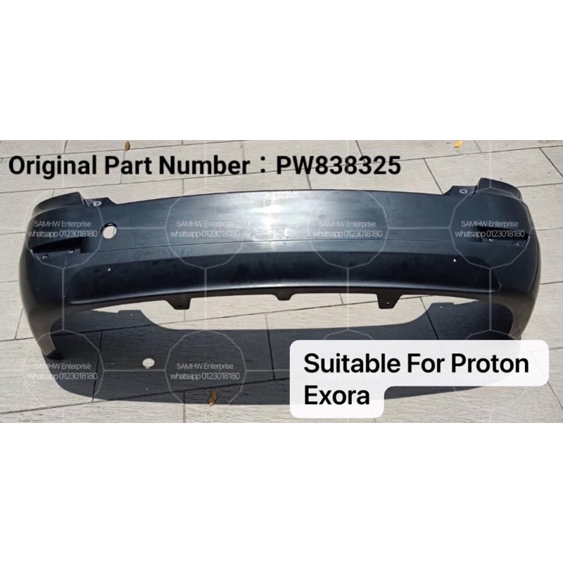 Proton Original Bumper Exora (Rear/Belakang) | Shopee Malaysia