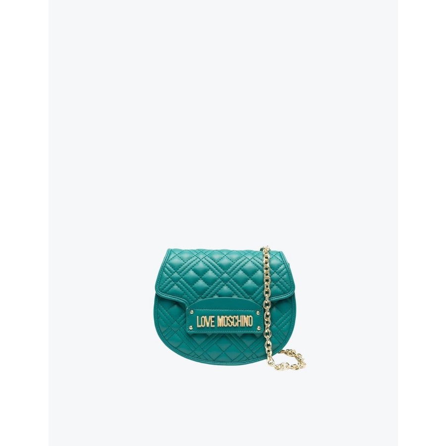 Love Moschino Quilted Saddle Crossbody Bag Shopee Malaysia