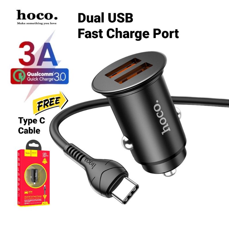  3 USB 3.0 Car Charger, 12V/24V 36W QC3.0 USB Charger Socket, 3  x USB 3.0 Socket Charger USB Outlet Fast Charge with 10A Wire Fuse Aluminum  (Black) : Cell Phones & Accessories