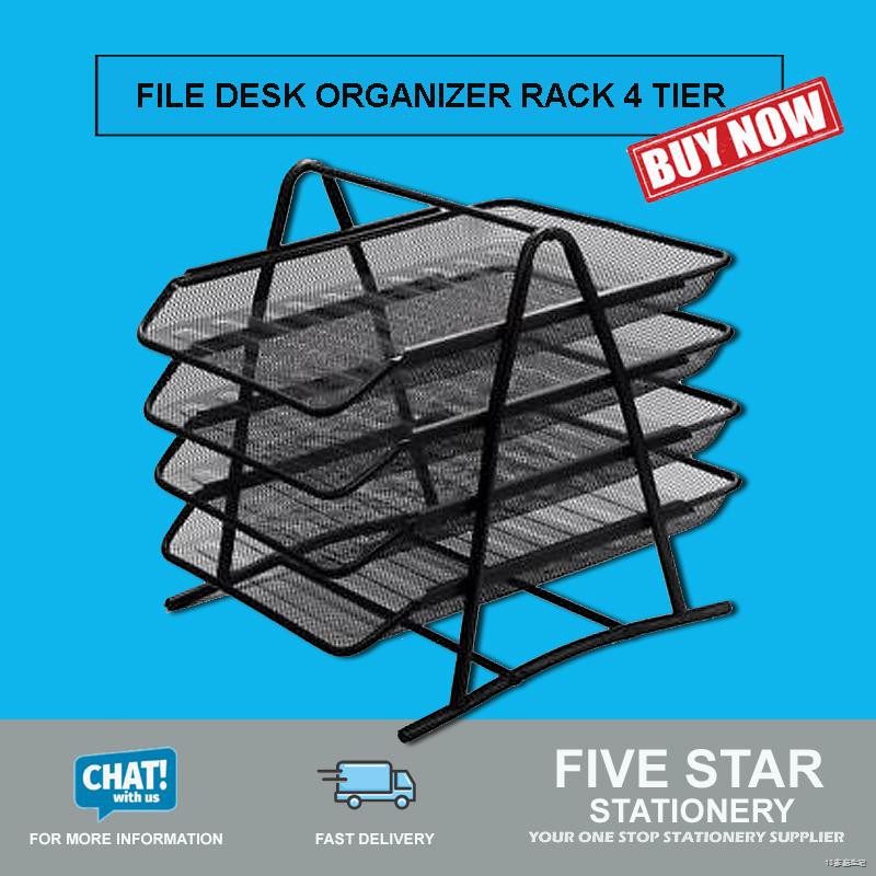 ♟ ┅File Document Letter Paper Tray Sorter Collection Desk Organizer ...