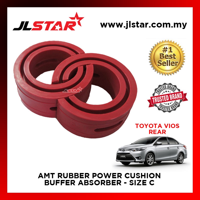TOYOTA VIOS 2015 REAR SIZE C AMT RUBBER POWER CUSHION BUFFER ABSORBER