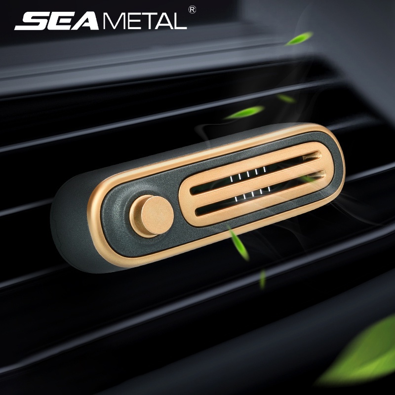 SEAMETAL Car Diffuser Air Outlet Hanging Aroma Diffuser Sheet Retro ...