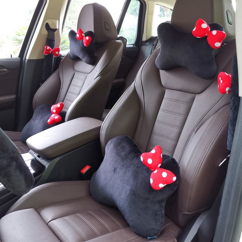 Car headrest outlet pillow cute