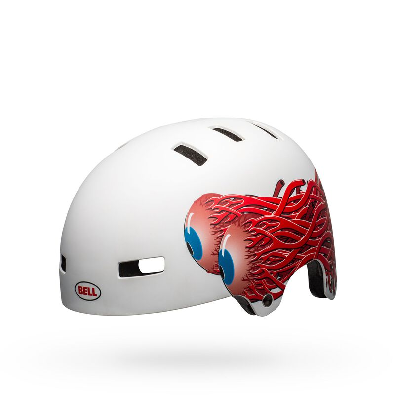 BELL HELMET LOCAL EYES MATTE WHITE 2021 Shopee Malaysia