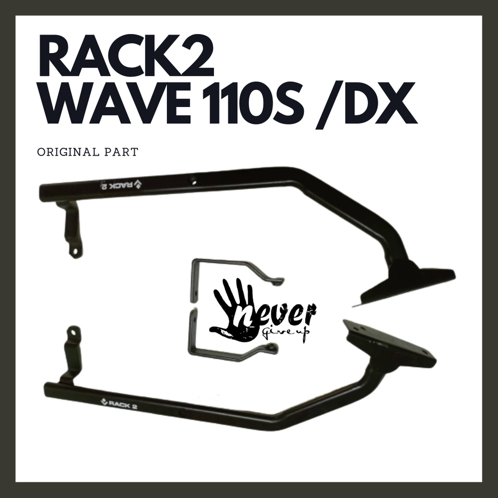 HONDA WAVE 110S /DX TOP BOX RACK HEAVY DUTY | Shopee Malaysia