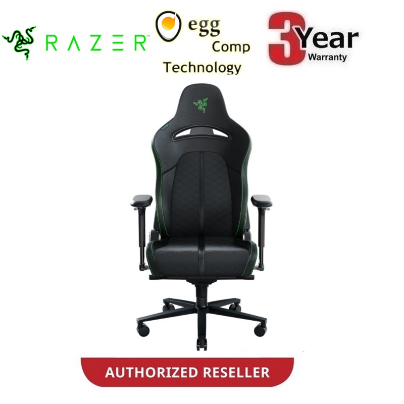 Razer Enki All-Day Gaming Comfort Chair with built in lumbar arch and ...