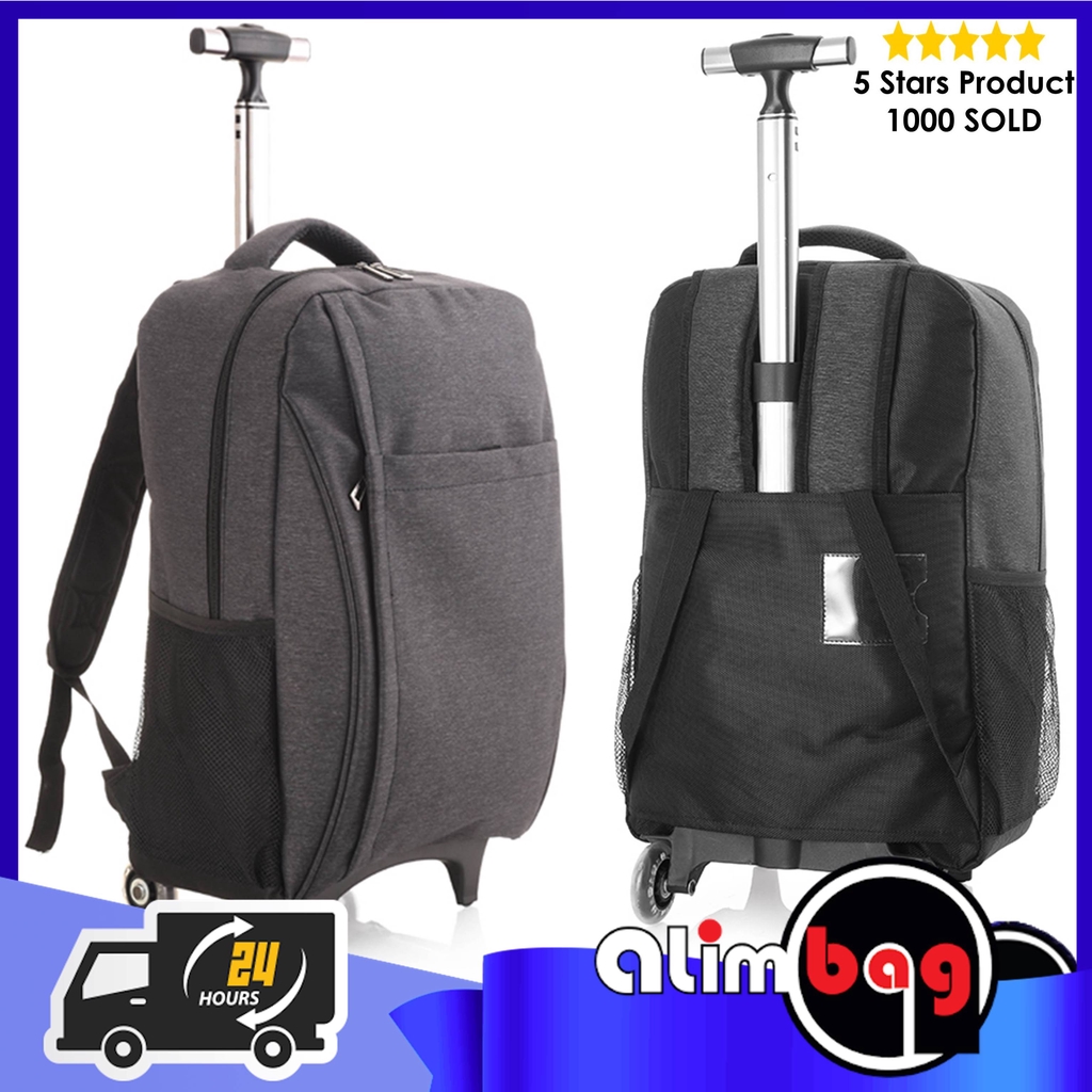 Trolley store backpack malaysia