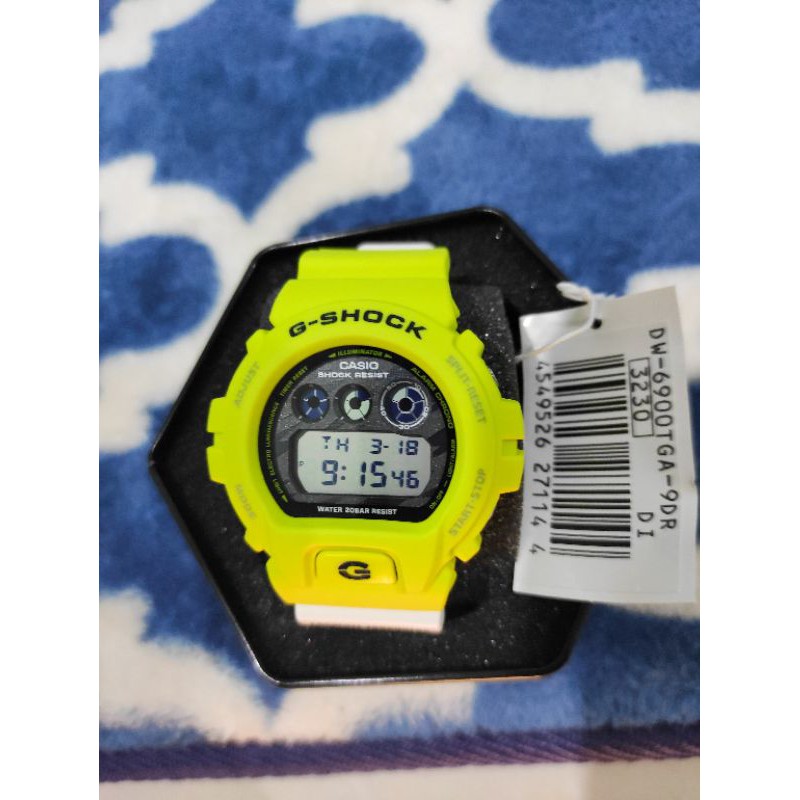 READY STOCK 100 ORIGINAL G SHOCK DW6900TGA 9 DW 6900TGA 9 SPECIAL COLOR soloz Shopee Malaysia