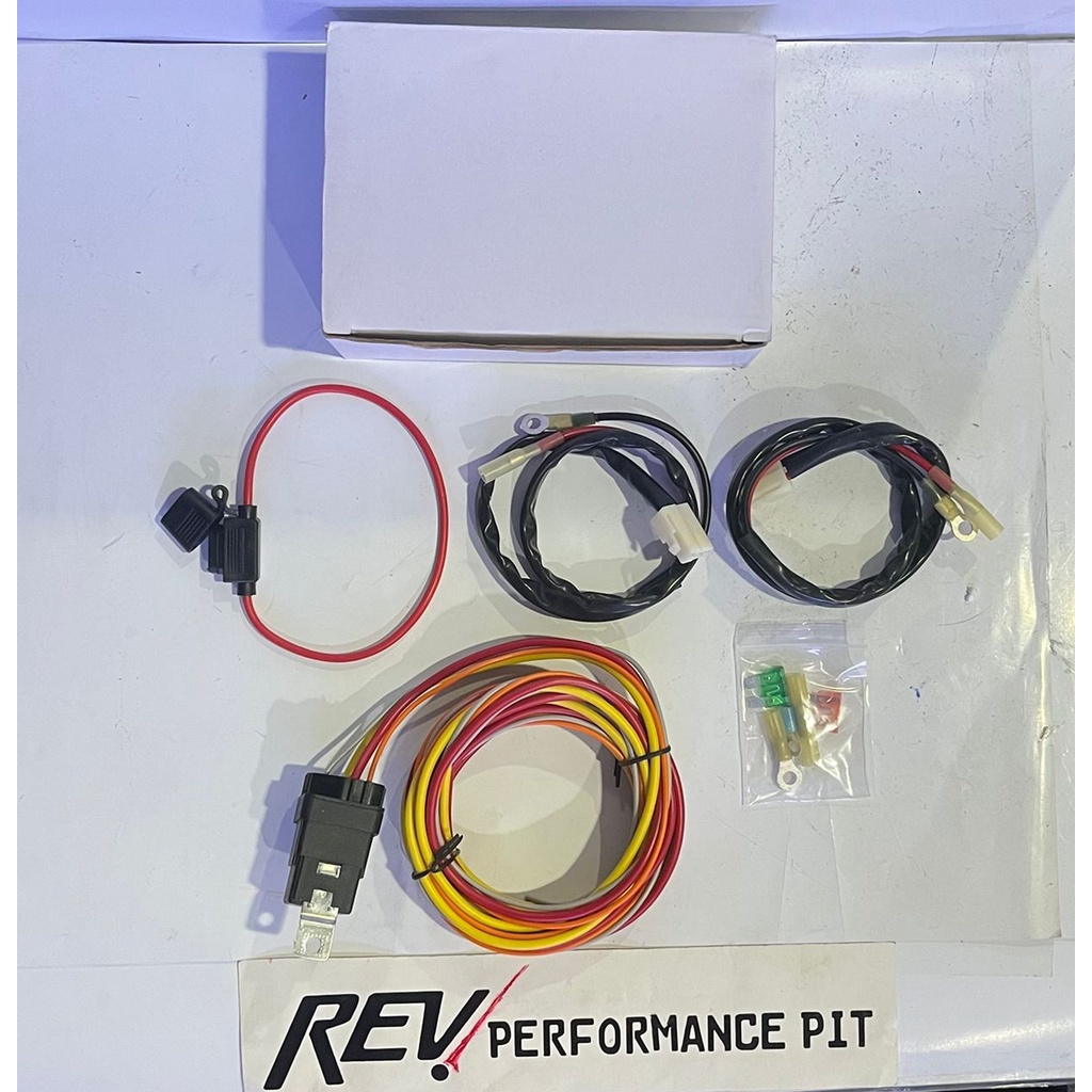 HIGH QUALITY Wiring Relay Kit for Performance Electric Fan ( 80A 12vdc
