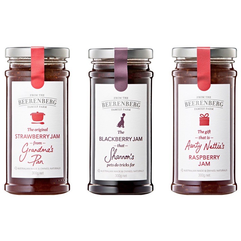 [READYSTOCK] Imported Beerenberg Assorted ORANGE, RESPBERRY, LIME