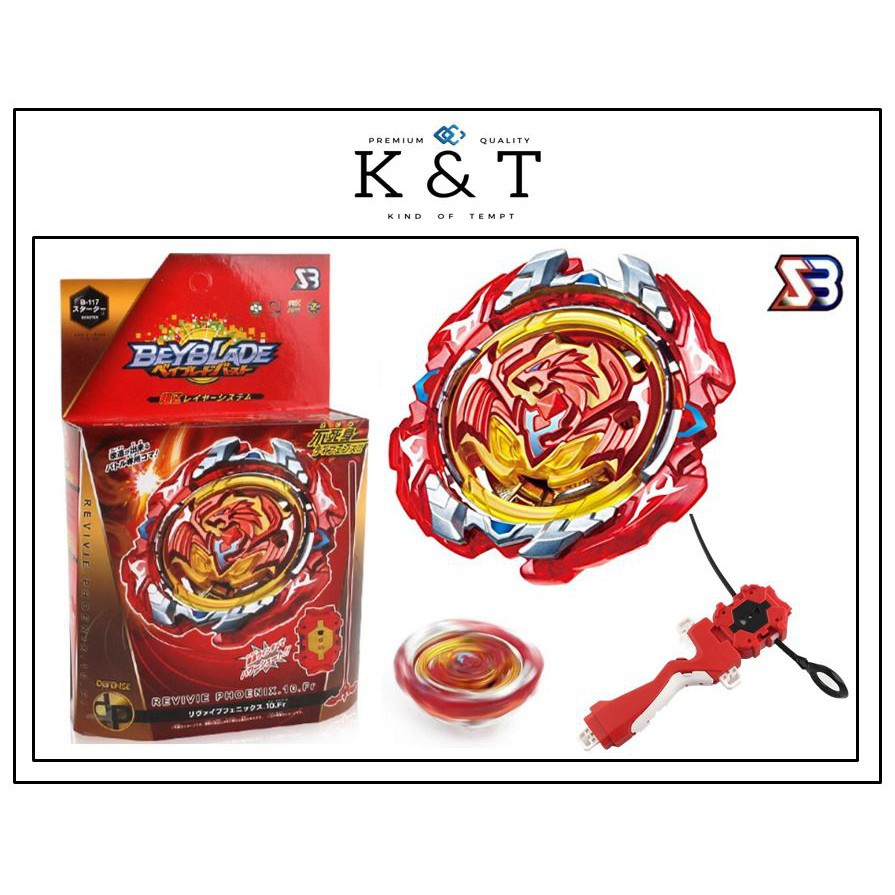 beyblade Ready Stock / SB / Beyblade Burst Cho-Z - B117 Revive Pheonix ...