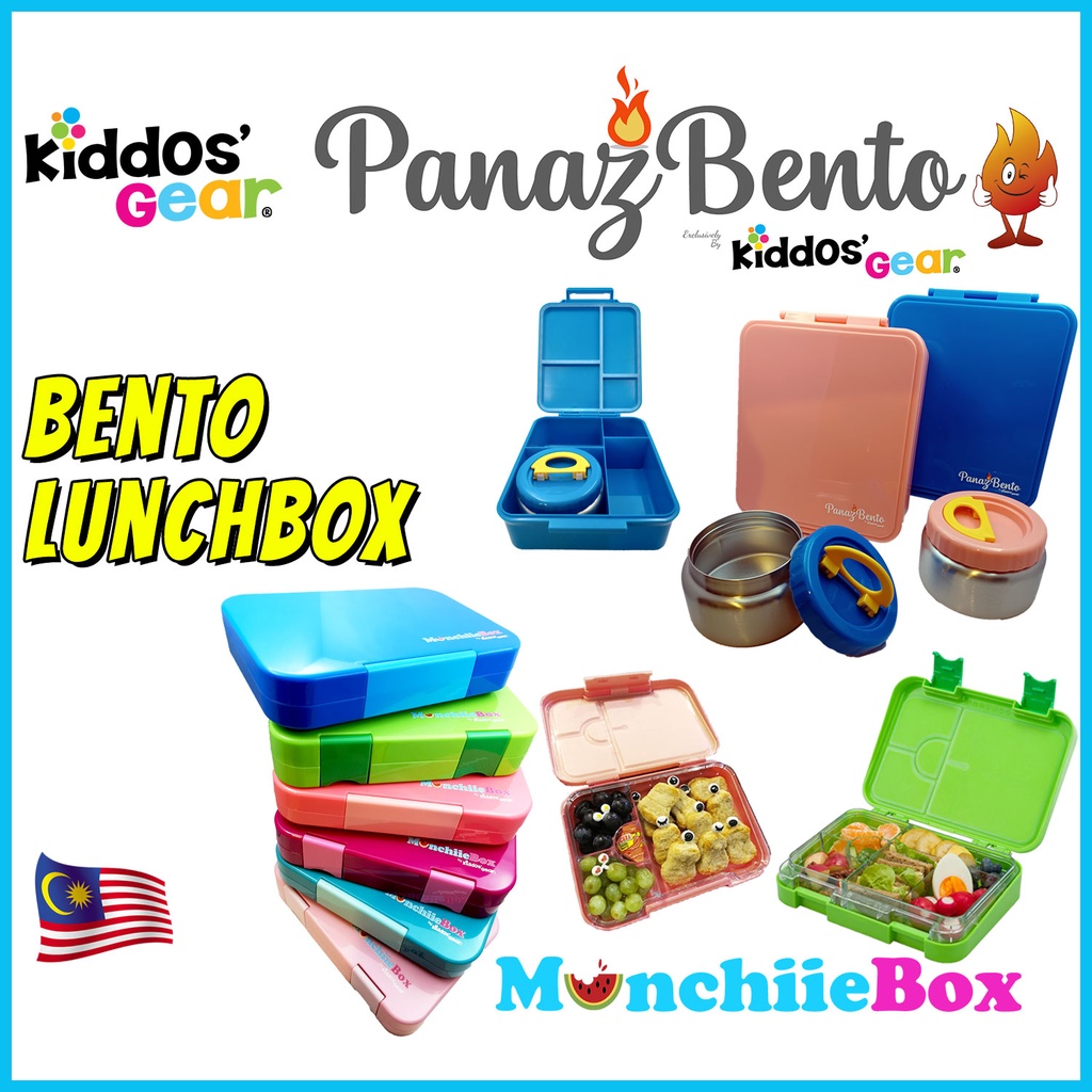 PanazBento & MunchiieBox Bento Lunchbox Insulated Hot & Cold Jar