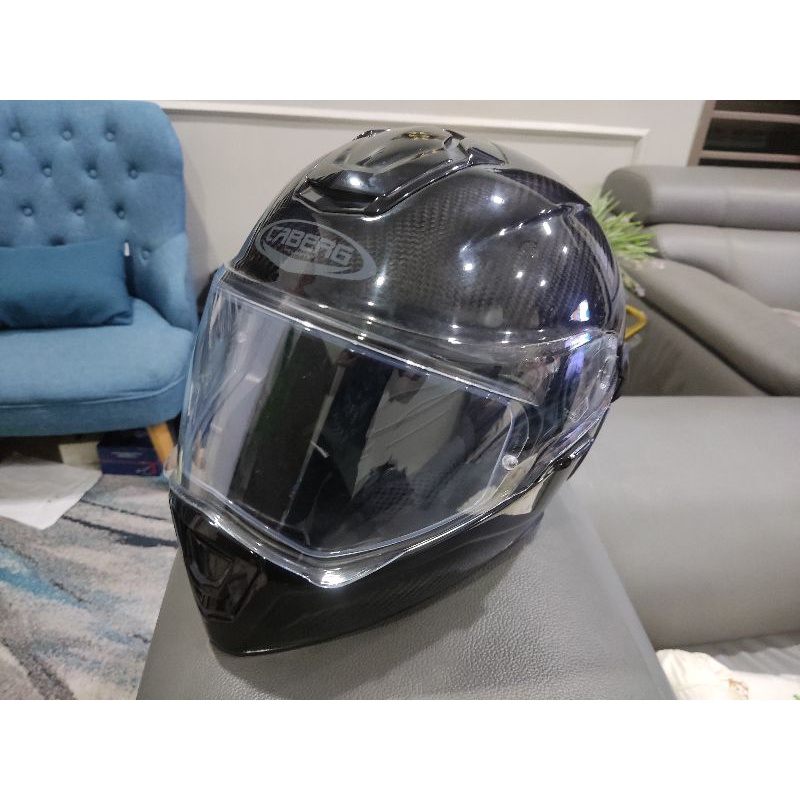 HELMET CABERG DRIFT EVO CARBON GLOSS CARBON FIBER SIZE M ORIGINAL