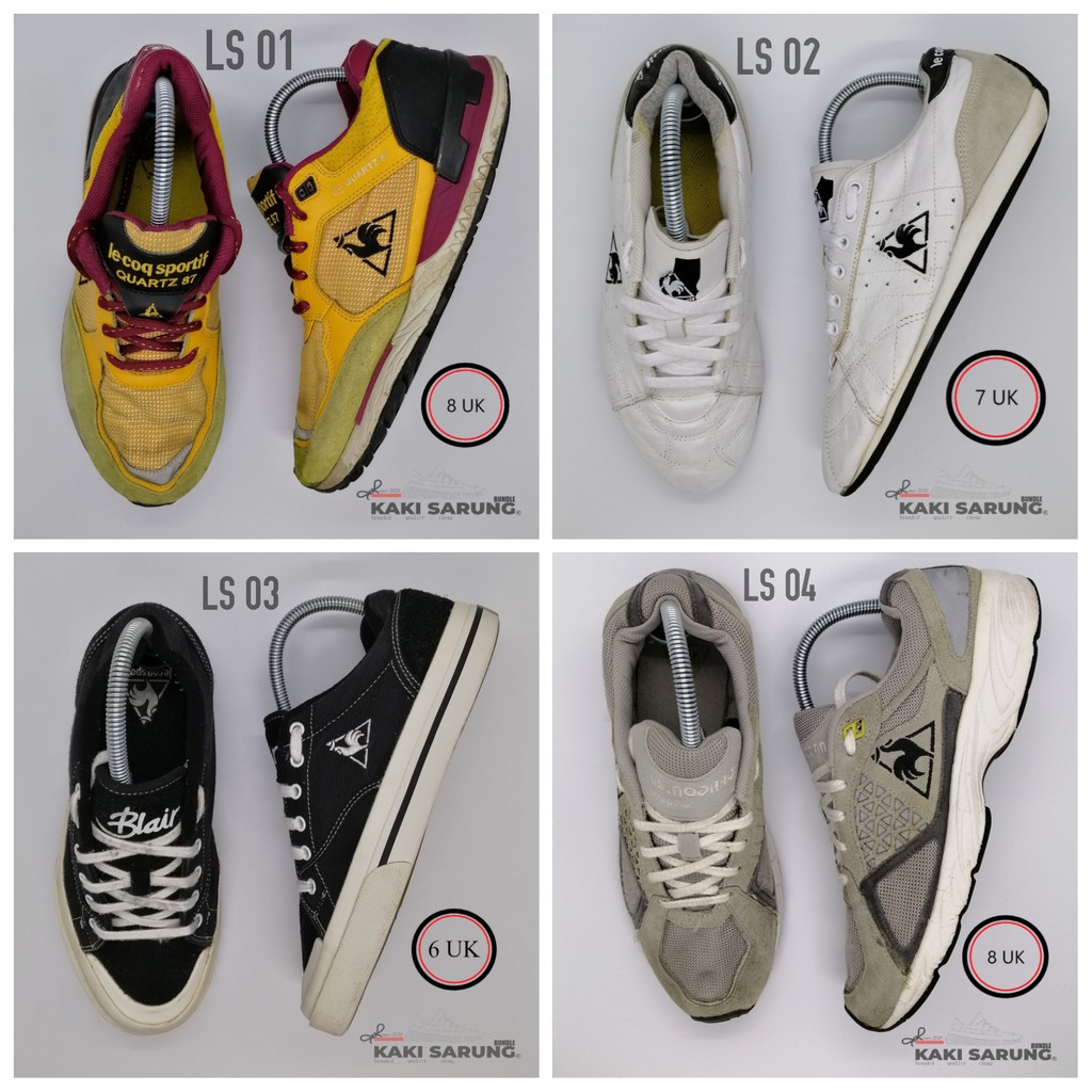 LE COQ SPORTIF KASUT BUNDLE ORIGINAL BRANDED HIGH GRED POSTAGE SETIAP HARI FREE GIFT Shopee Malaysia