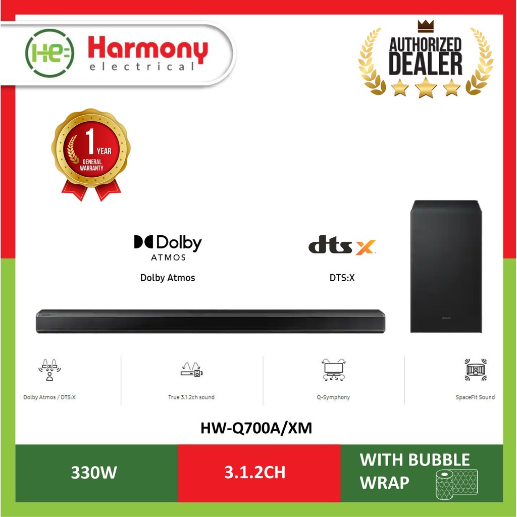 (Display Set Offer ) SAMSUNG Q700A Soundbar with Dolby Atmos and DTSX