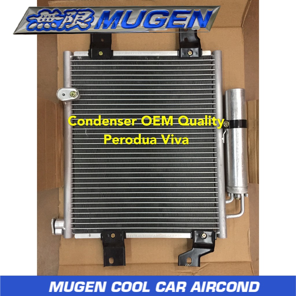 MUGEN COOL Condenser, Perodua Viva, Car Aircond. Shopee Malaysia