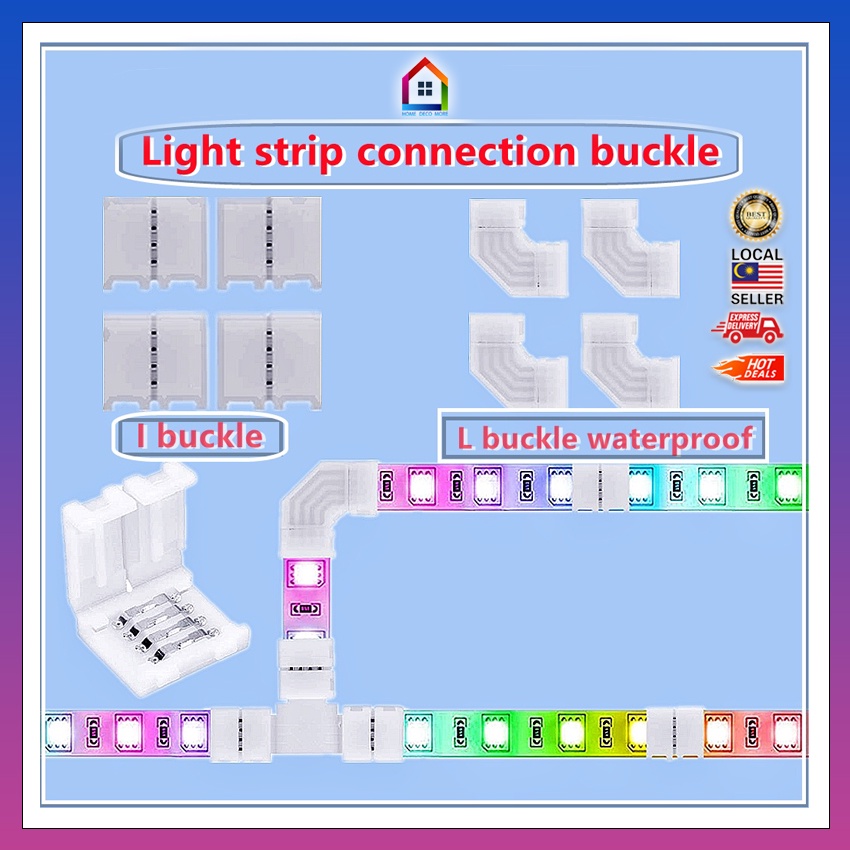 RGB light bar LED light with cut off connection buckle DIY bad light ...