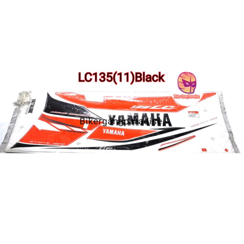 YAMAHA BLACK LC135 V2 V3 V4 V5 V6 V7 (11) BODY STICKER | Shopee Malaysia