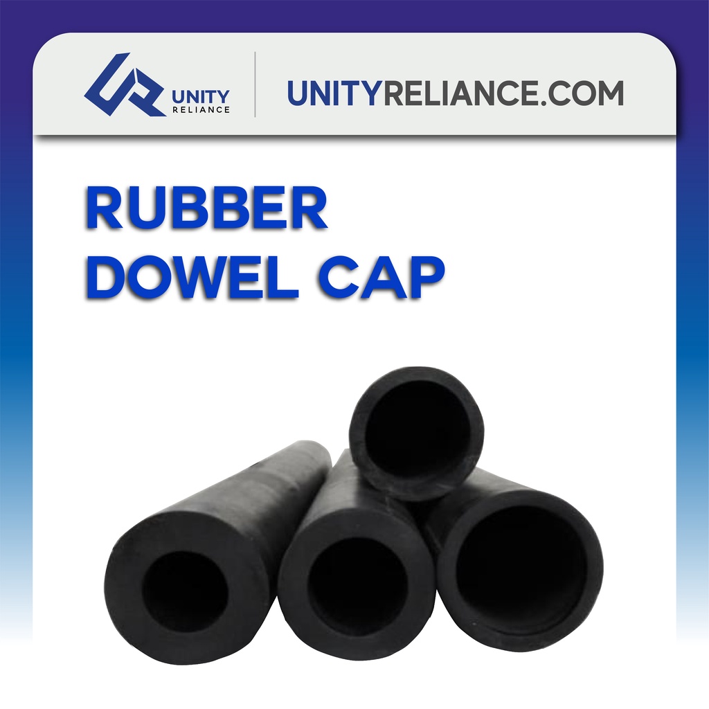 50mm x 25mm (Inner Diameter) x 300mm (Length) / Rubber Dowel Cap ...