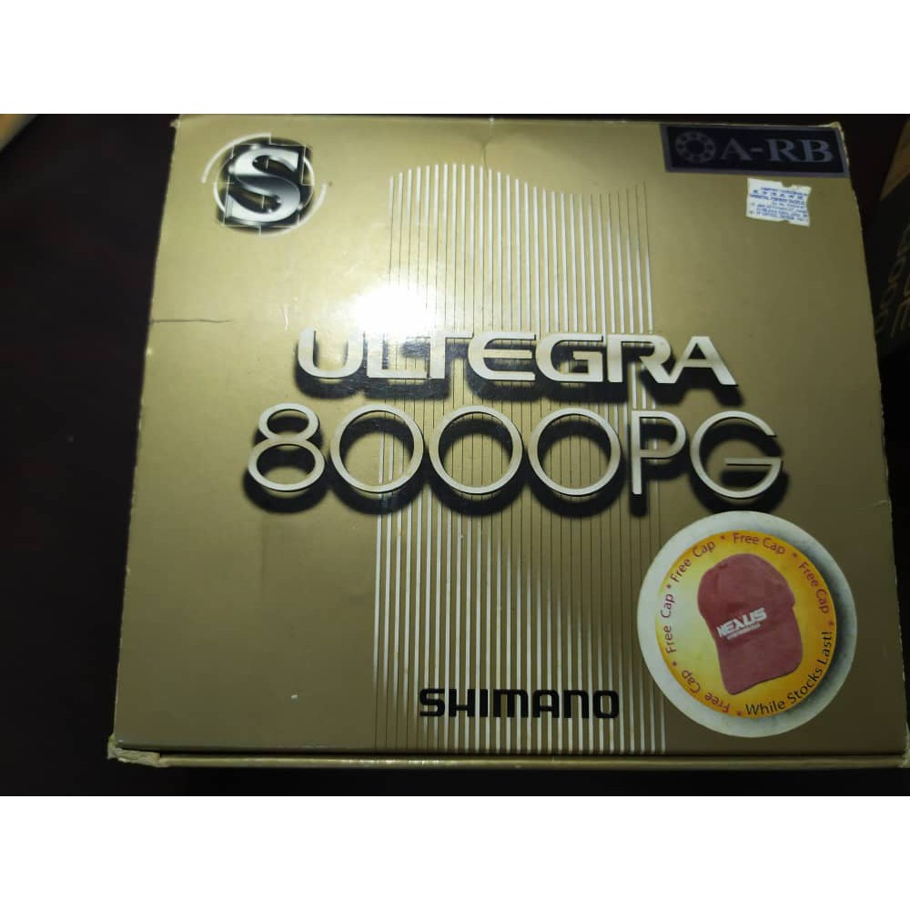 NOS】SHIMANO Ultegra 8000PG Fishing Reel (Made in Japan)