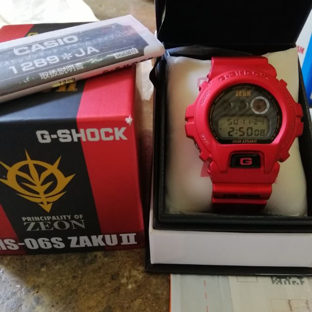 G shock gundam zaku new arrivals