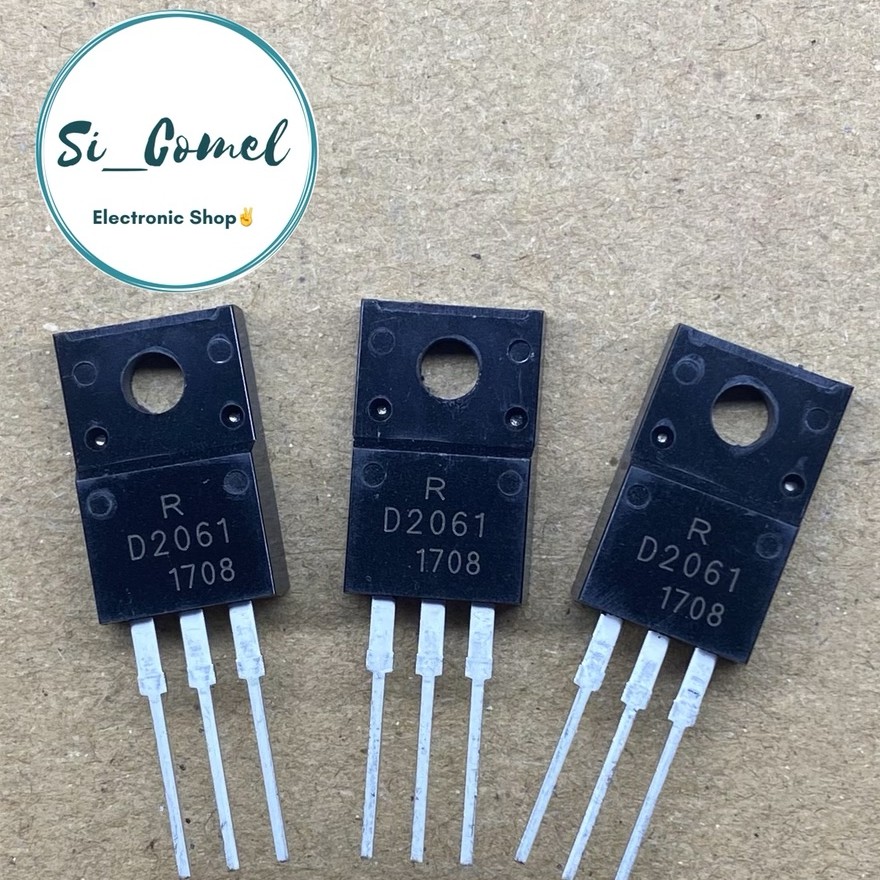 🔥READY STOCK 🔥2SD2061Y D2061-Y NPN TO-220F 80V 3A Ic Chip Mosfet ...