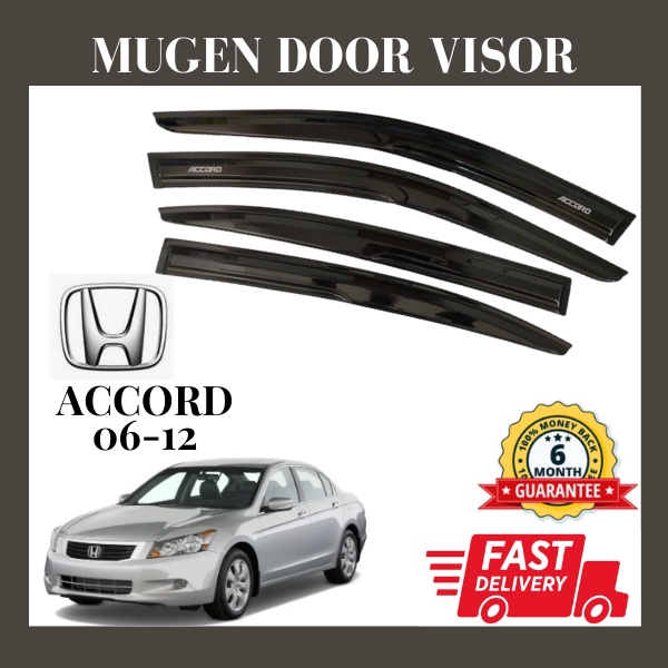 HONDA ACCORD 20062012 Mugen door visor Air Press Window Door Visor Shopee Malaysia