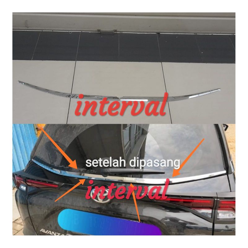 List Of chrome avanza xenia veloz Rear Glass 2022 Variations Of Car ...