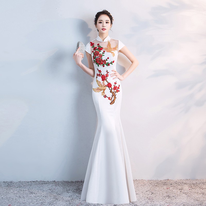 Mermaid cheongsam sales