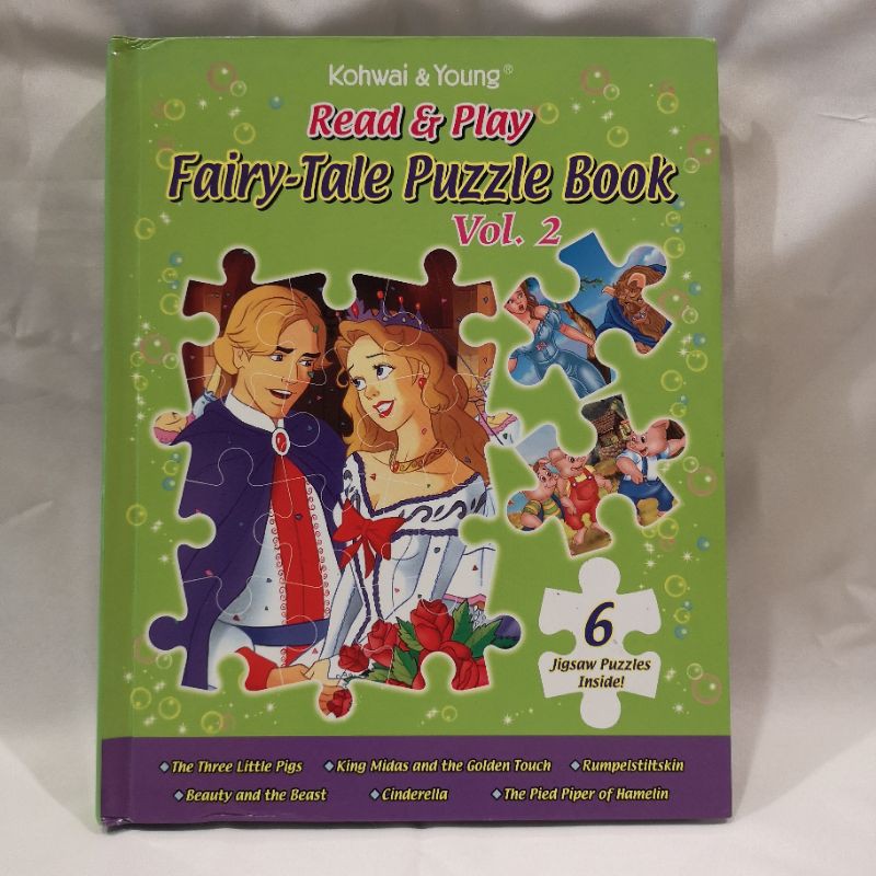 Malaysia　Secondhand　Puzzle　Book]　Fairy-Tale　Book　Shopee