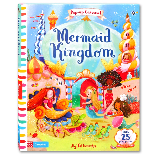 Pop-up Carousel Mermaid Kingdom With 25play Pieces (KD) | Shopee Malaysia