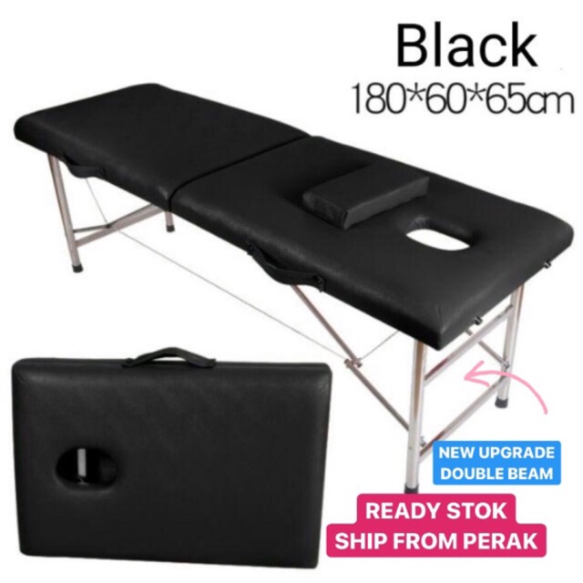 Foldable Easy Carry Massage Bed Beauty Saloon Bed Facial Bed 180*60*65