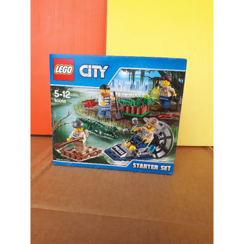 LEGO City 60066 Swamp Police Starter Set Shopee Malaysia