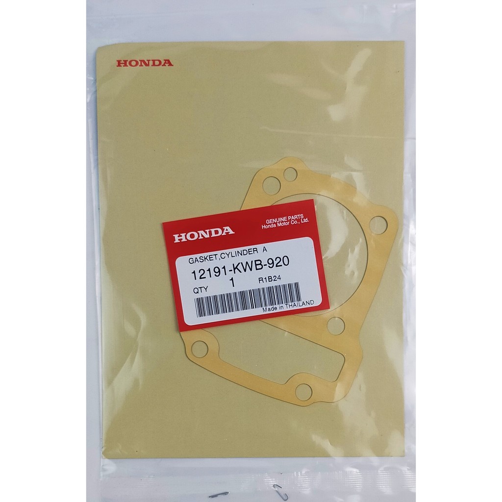 12191-KWB-920 Cylinder Block Gasket Honda Genuine Center | Shopee Malaysia