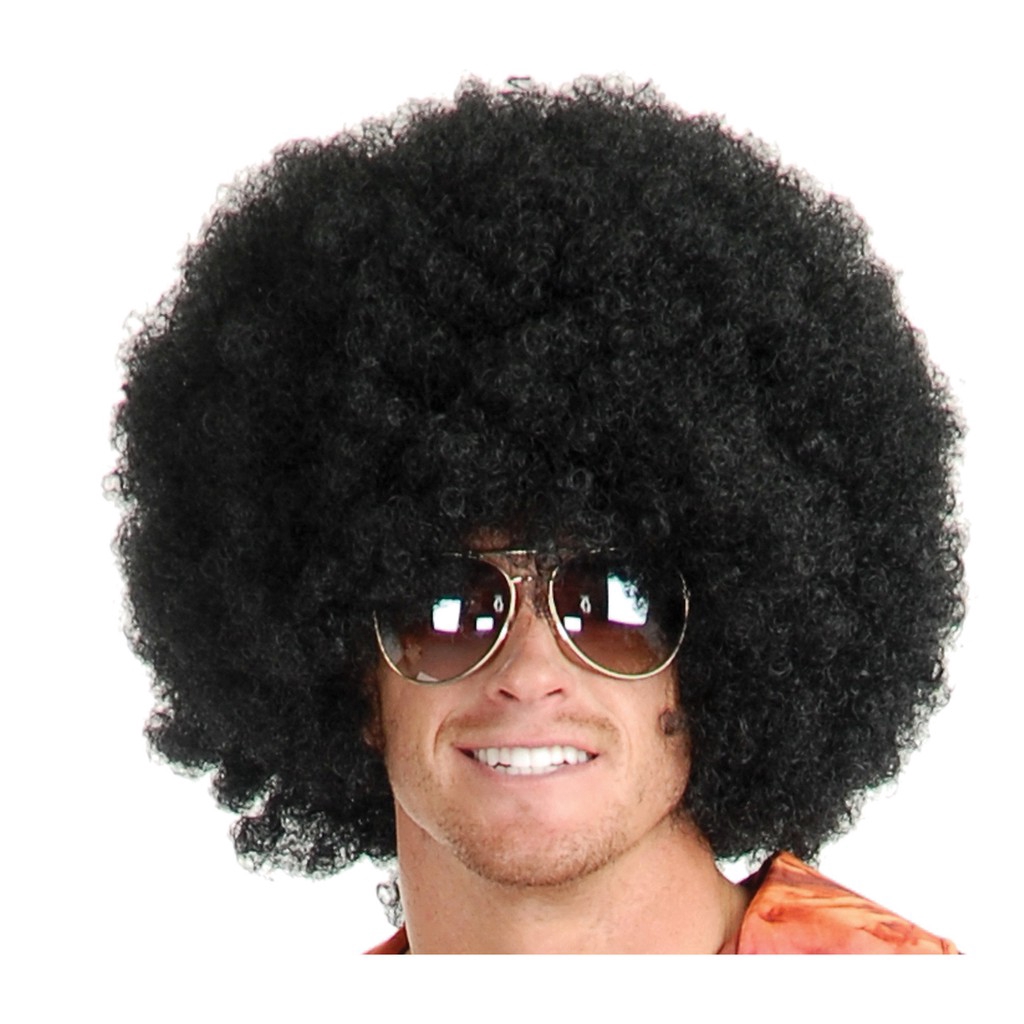 Afro wig mens hotsell