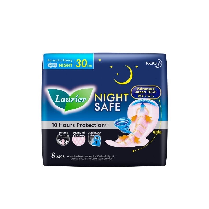 LAURIER Night Safe Wing (30cm x 32s) | Shopee Malaysia