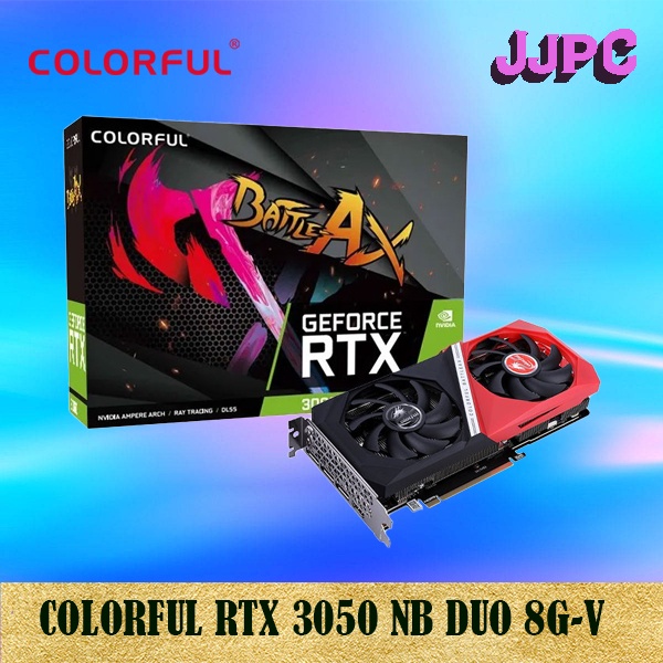 Colorful GeForce RTX3050 NB DUO 8GB DDR6 8G-V GRAPHIC CARD VGA