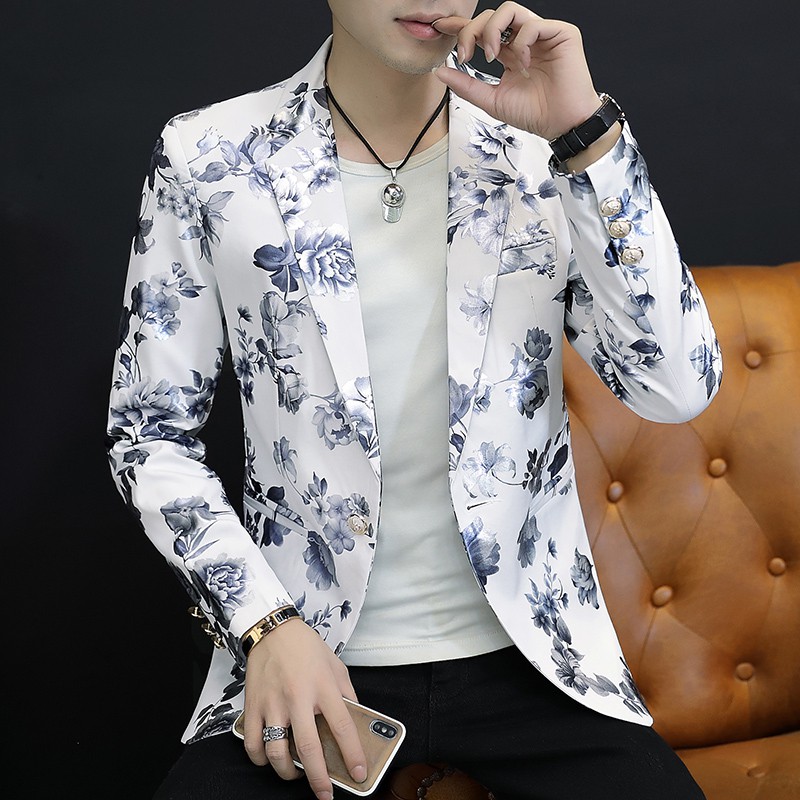 Jacket on sale flowers mens