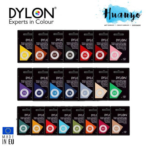 Dylon Multi-Purpose Fabric Dye 5g (Per pcs)