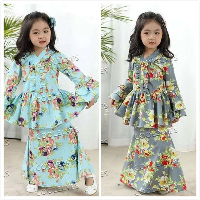 OFFER Baju Flower Kebaya Kanak-Kanak Premier | Shopee Malaysia