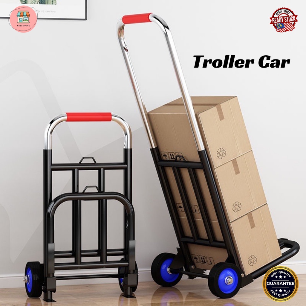 [READY STOCK] Foldable Handing Trolley Car/Handling Trailer (Metal ...