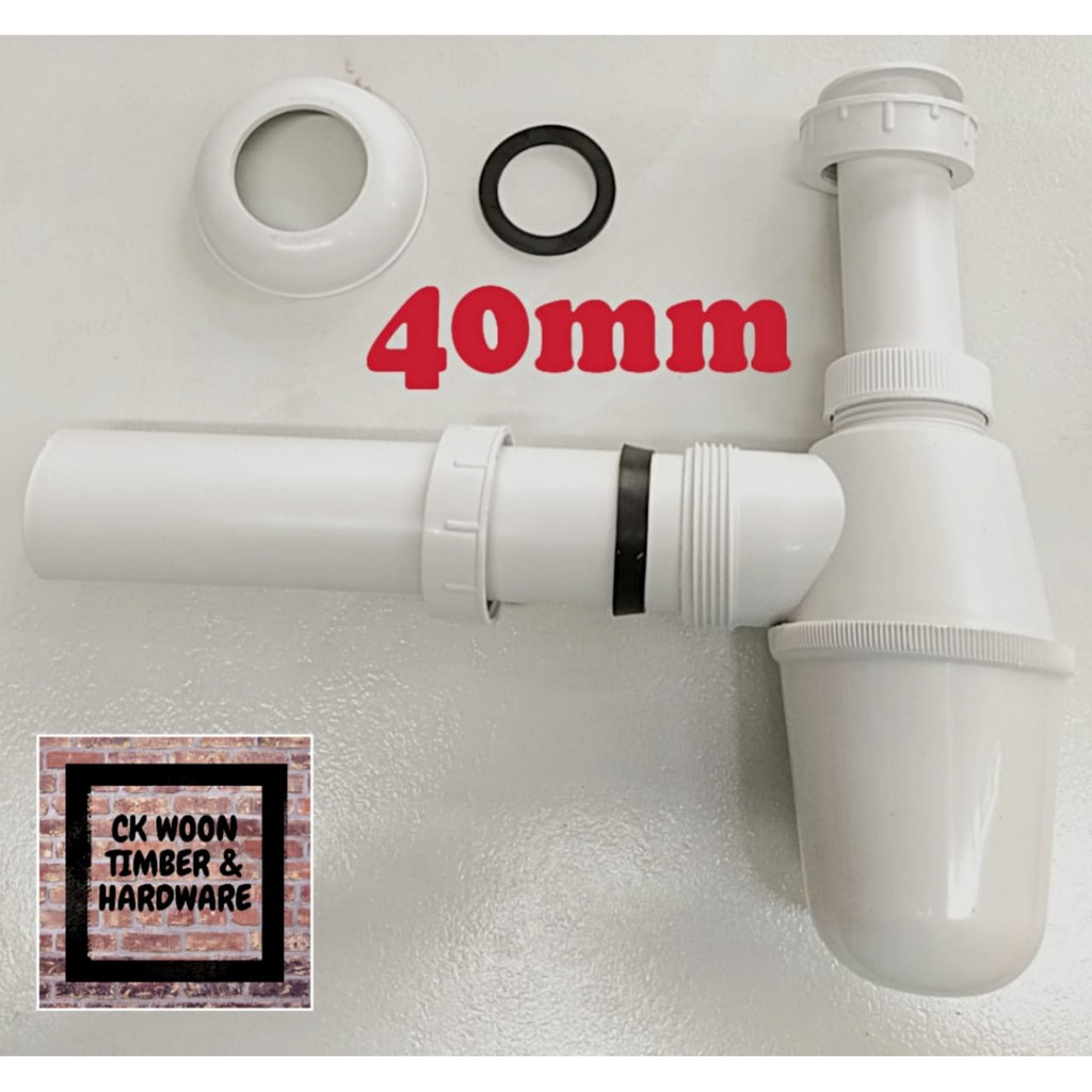 40MM / 32MM BASIN BOTTLE TRAP (without waste) / KITCHEN / BATHROOM SINK