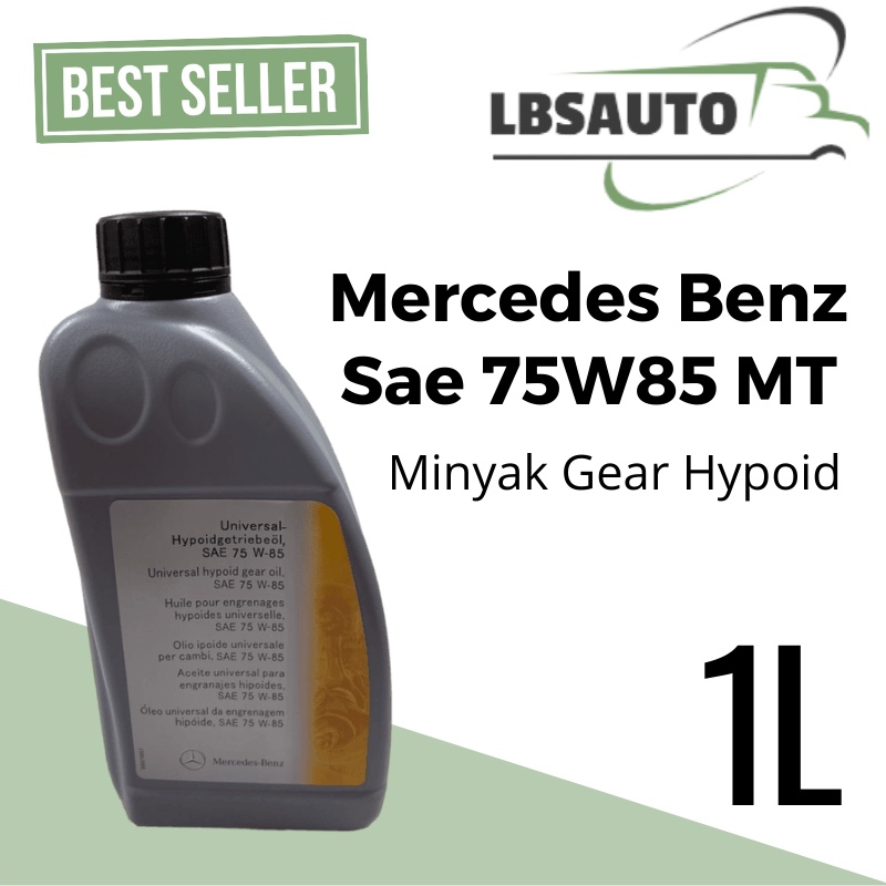 Mercedes Benz Sae 75W85 1Liter Minyak Auto Axle Gear Original Automatic ...