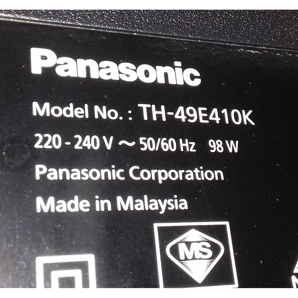 PANASONIC TH49E410K LED TV SPARE PART (有机測试) TNPA6832 / TNP4G565