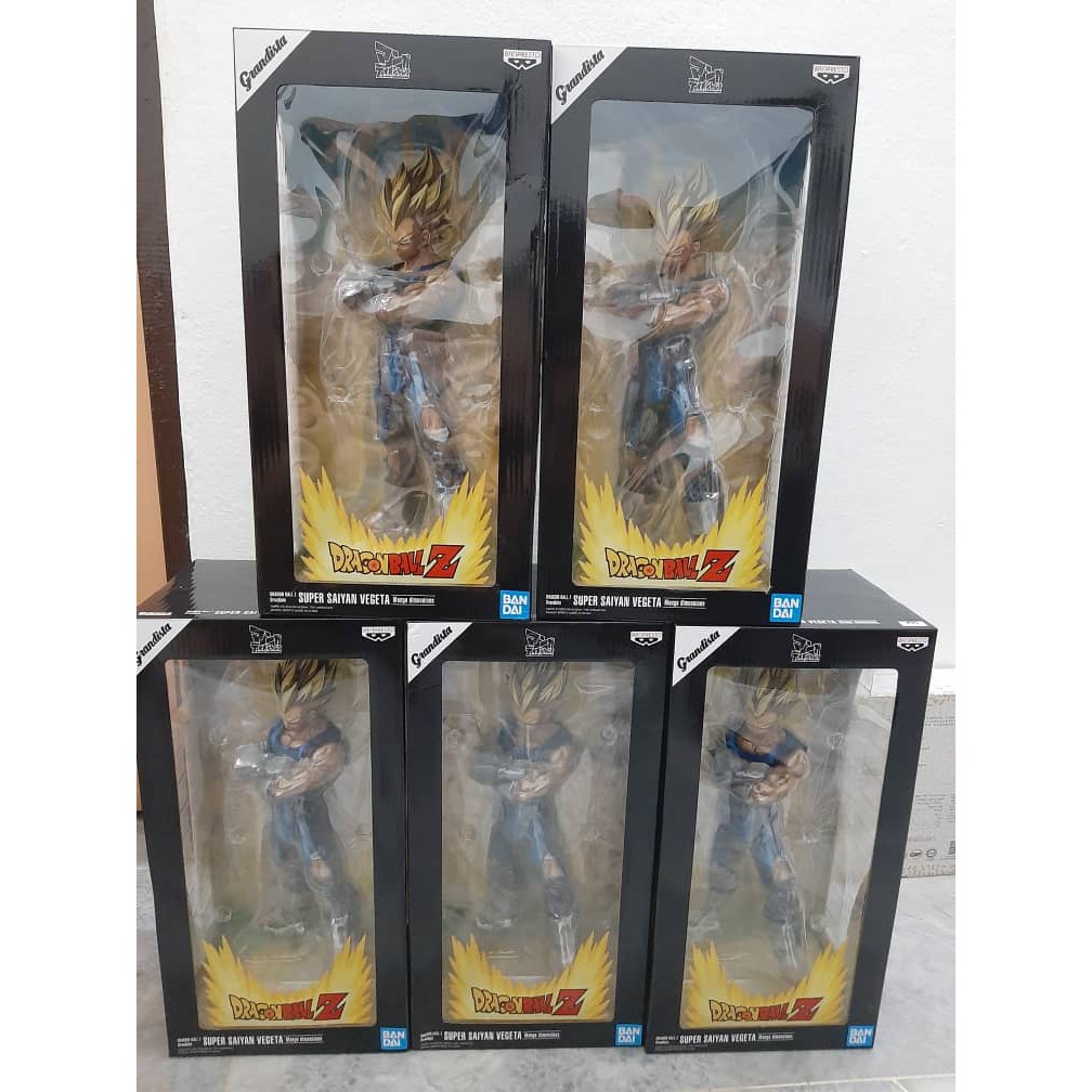 BANPRESTO GOKU SSJ 2D Manga Dimensions Dragon Ball Bandai Grandista No