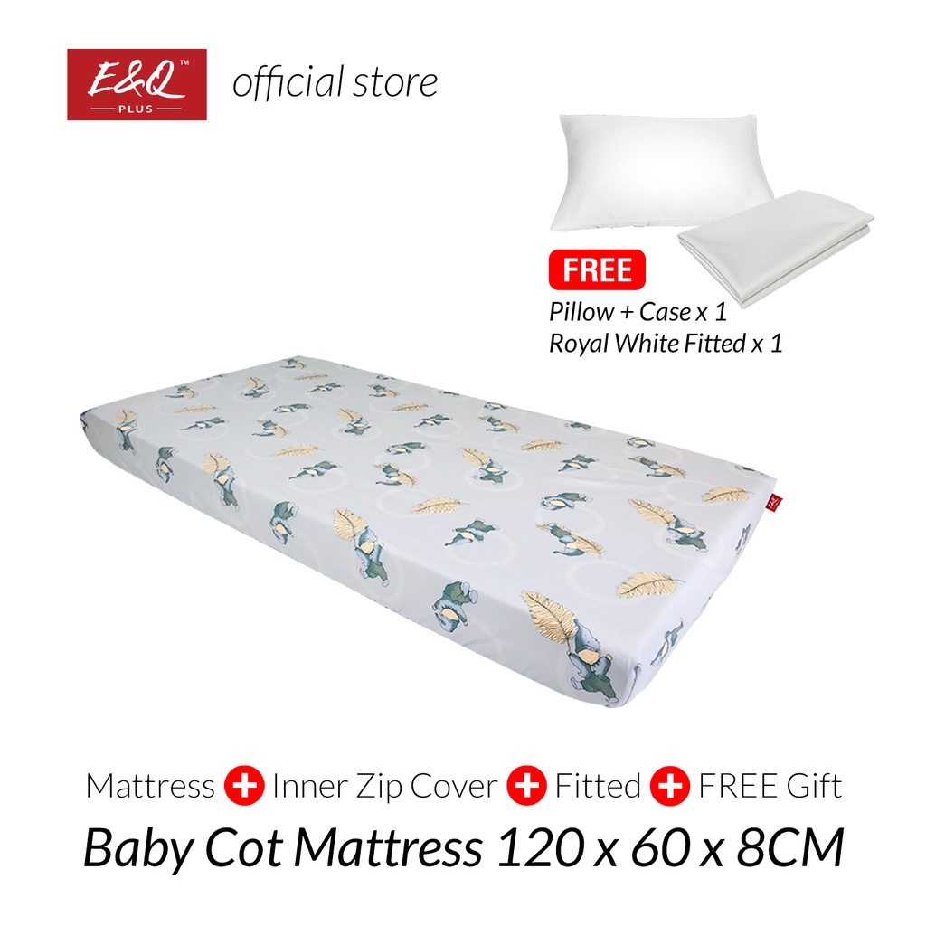 ENQ Quality Baby Cot Mattress Set / Baby Tilam / Comfortable Mattress